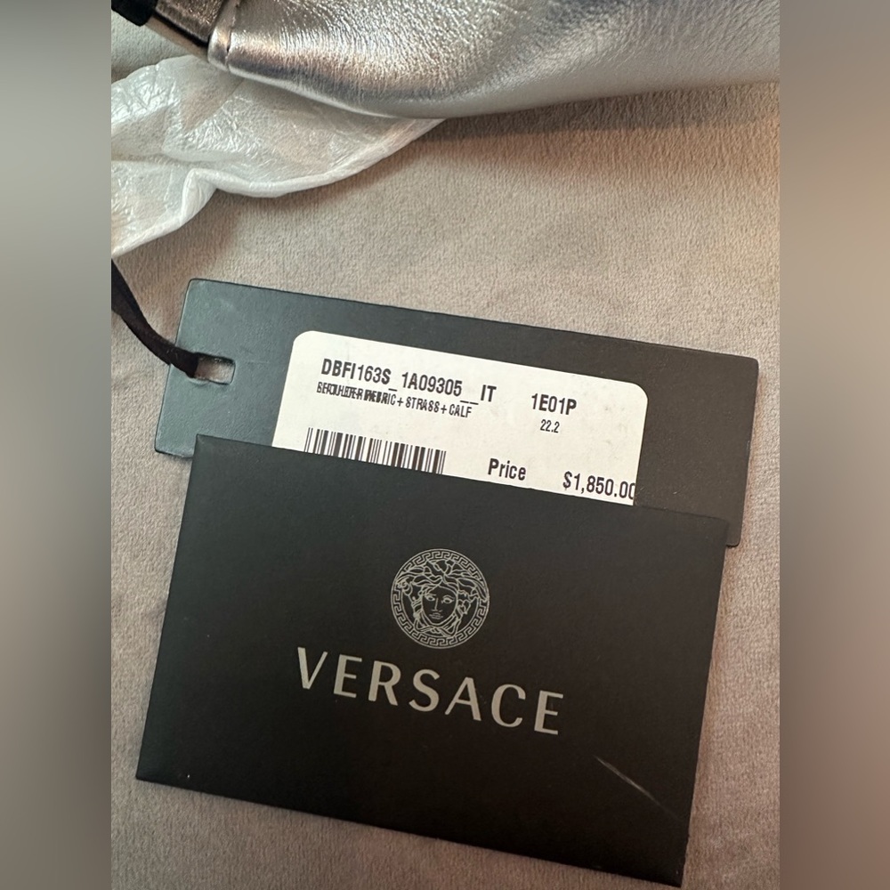 NWT Versace La Medusa Crystal Mini Bag - Picture 4 of 8